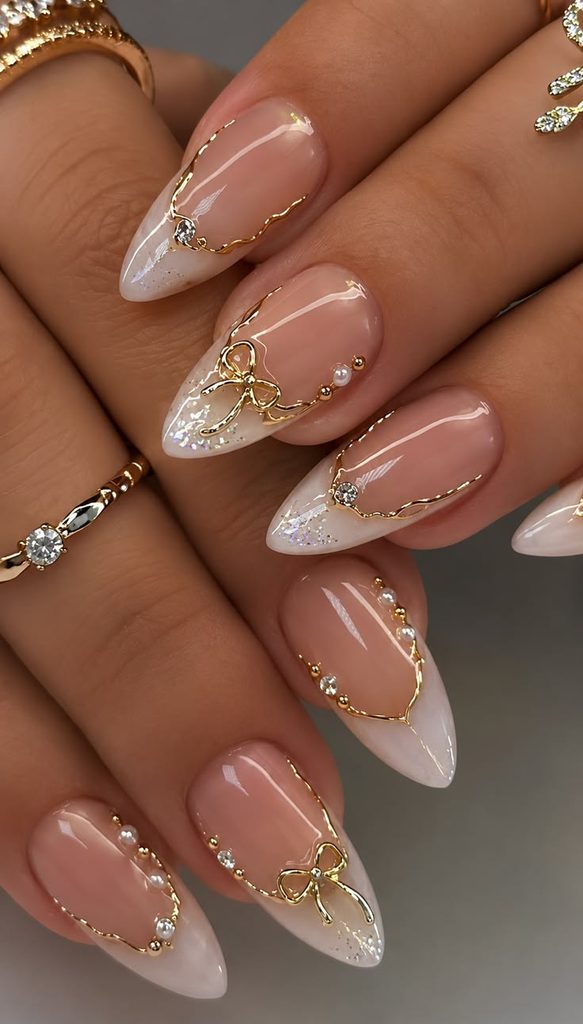 Choose Elegant Wedding Nail Designs