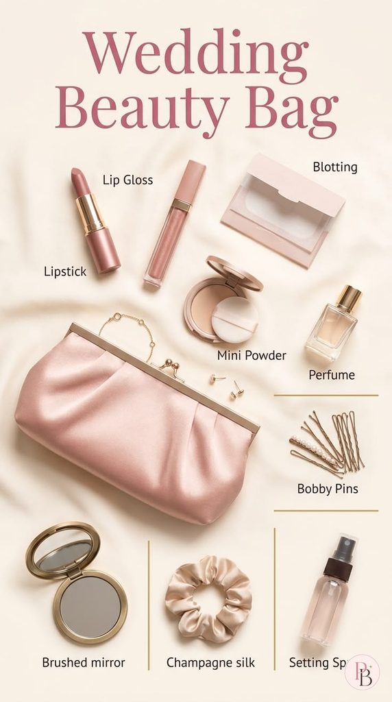 Prepare Your Beauty Essentials for Wedding Day Touch-Ups